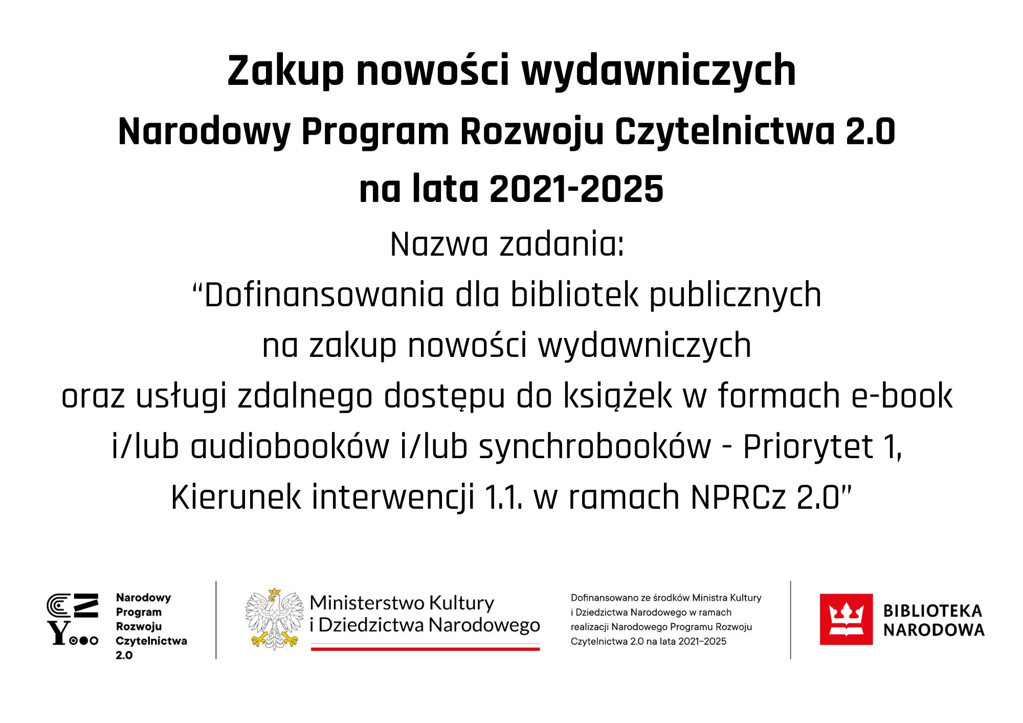 Zakup nowości wydawniczych 2024